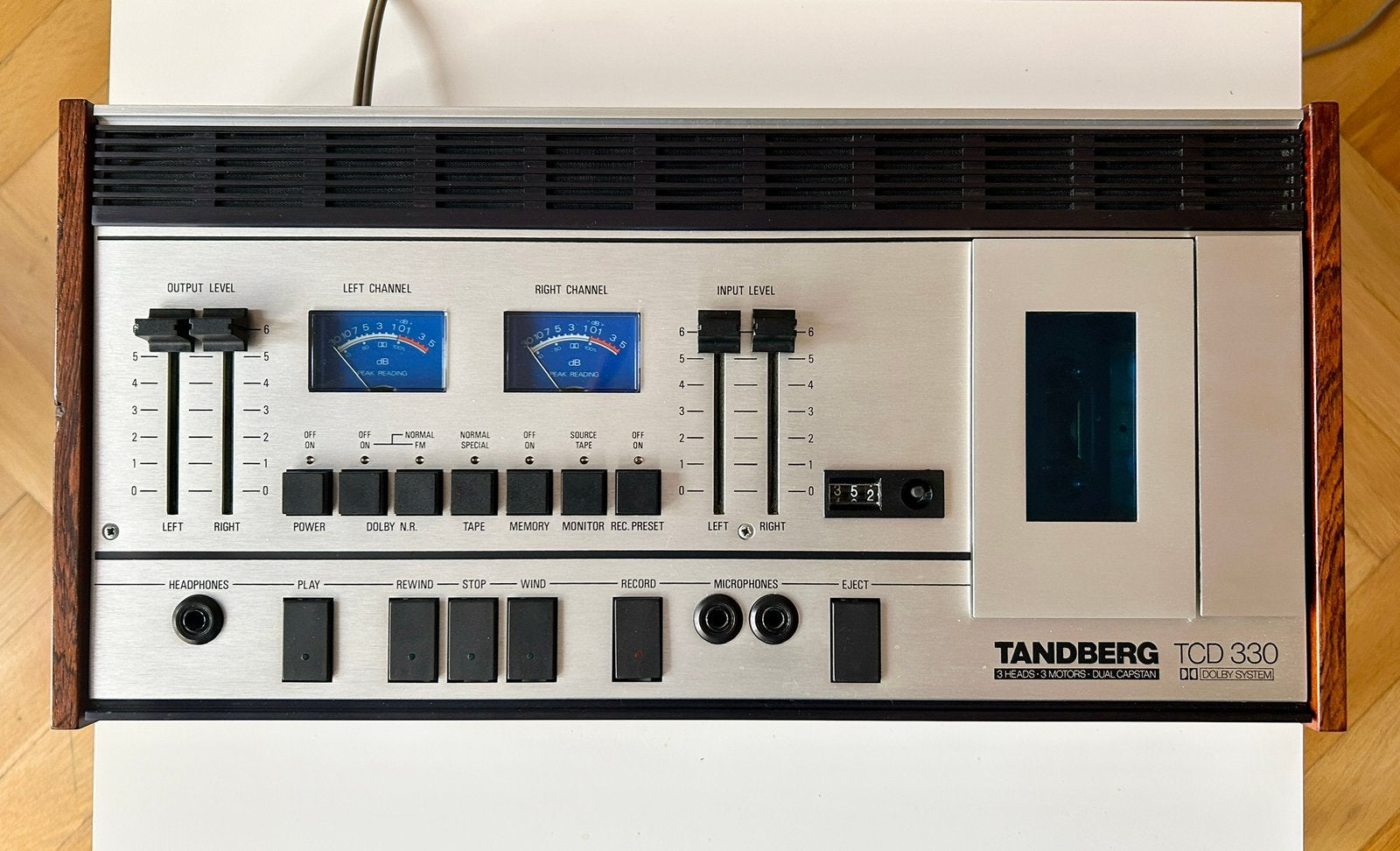 Tandberg TCD 330, Ophalen
