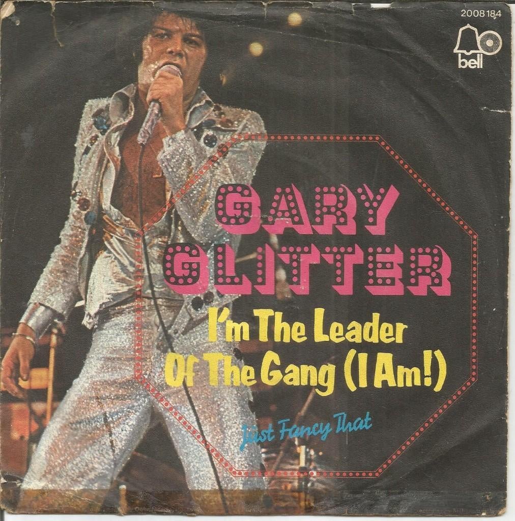 Gary Glitter ‎– I´m The Leader Of The Gang (Gemany 1973), Cd's en Dvd's, Vinyl Singles, Gebruikt, Fotohoes, 7 inch, Single