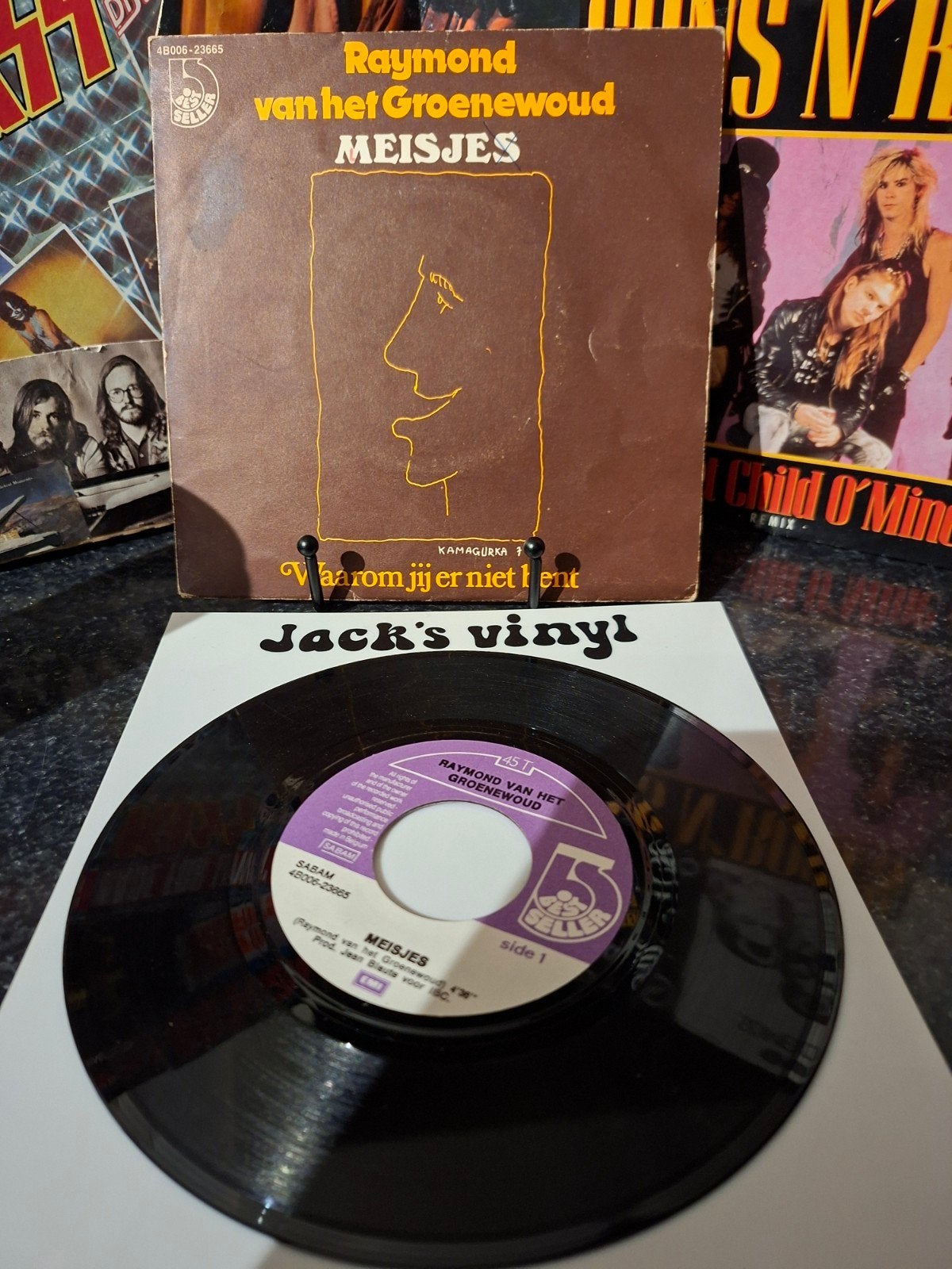 Raymond van het Groenewoud - Meisjes   1977, Cd's en Dvd's, 7 inch, Ophalen of Verzenden, Zo goed als nieuw, Pop