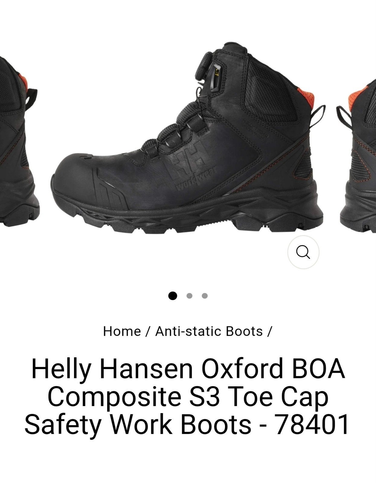 Nieuwe Helly Hansen Oxford BOA S3 Werkschoenen Maat 43, Ophalen, Nieuw