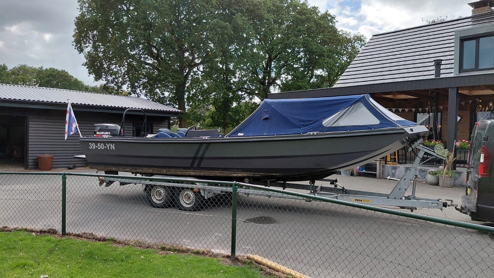 Consoleboot/Sloep 175pk Suzuki met trailer, 3 m, Bilgepomp, Consoleboot, Gebruikt