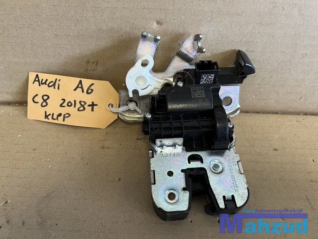 AUDI A6 C8 Sedan achterklep slot mechaniek 2018+ 4K082750308, Auto-onderdelen, Gebruikt, AUDI AG, Auto-Union-Strasse 1
85045  Ingolstadt, DE