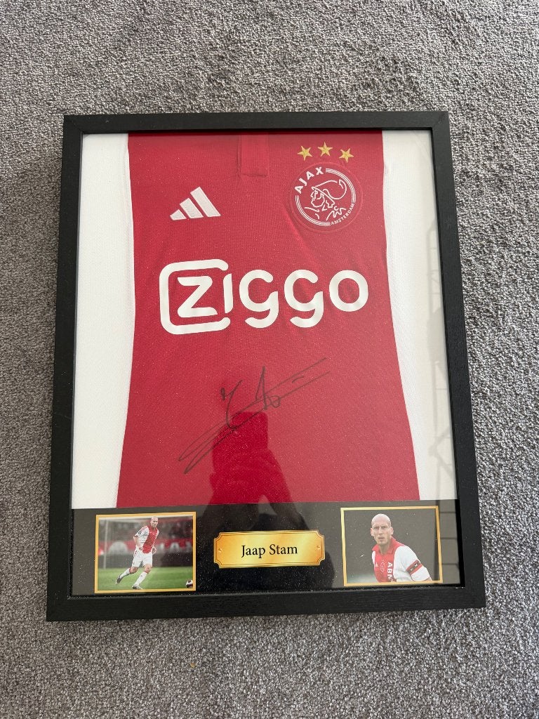 Gesigneerd Jaap stam shirt, Verzamelen, Verzenden, Nieuw, Ajax, Shirt