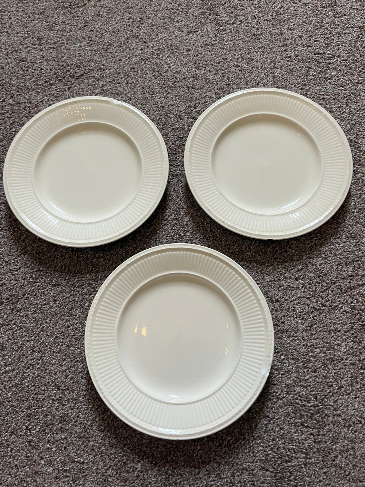 Wedgwood Edme gebaksbordjes, Huis en Inrichting, Keuken | Servies, Gebruikt, Ophalen of Verzenden, Bord(en), Wedgwood