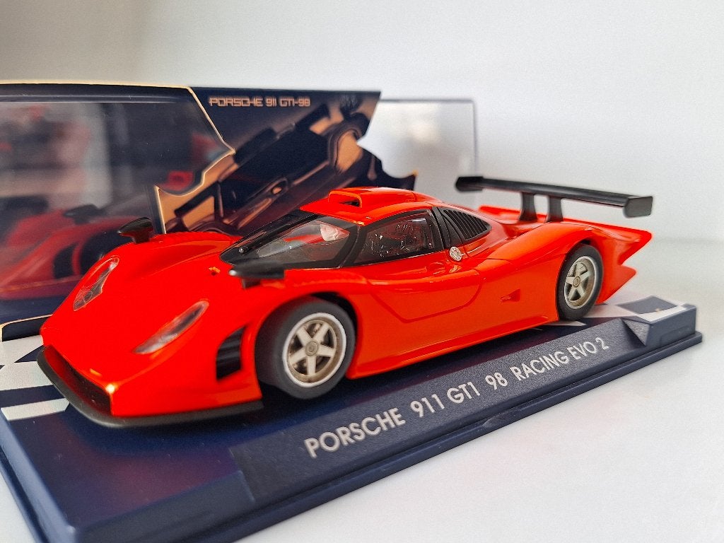 Fly Racing EVO 2R Motor Porsche  2 x STUNT AANBIEDING, Overige merken, Racebaan, Fly, Nieuw