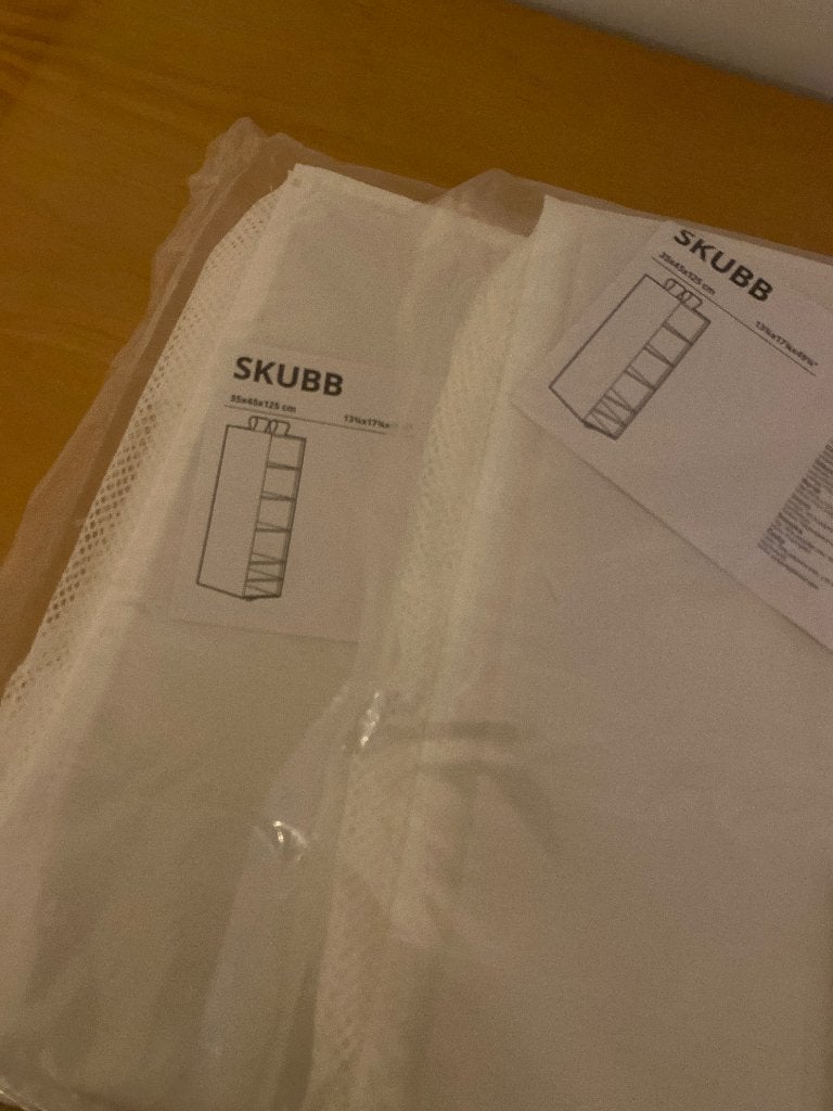 IKEA 2 x SKUBB Kast Organizer - Nieuw, Overige materialen, Minder dan 50 cm, 5 laden of meer, 100 tot 150 cm