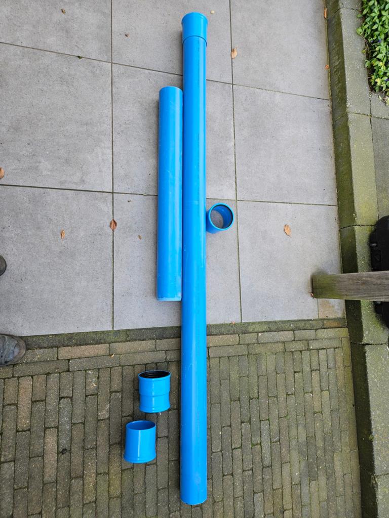 DykaSono PVC-U buizen 110mm met hulpstukken - Nieuw, Ophalen, Nieuw, 80 mm of meer, Afvoer