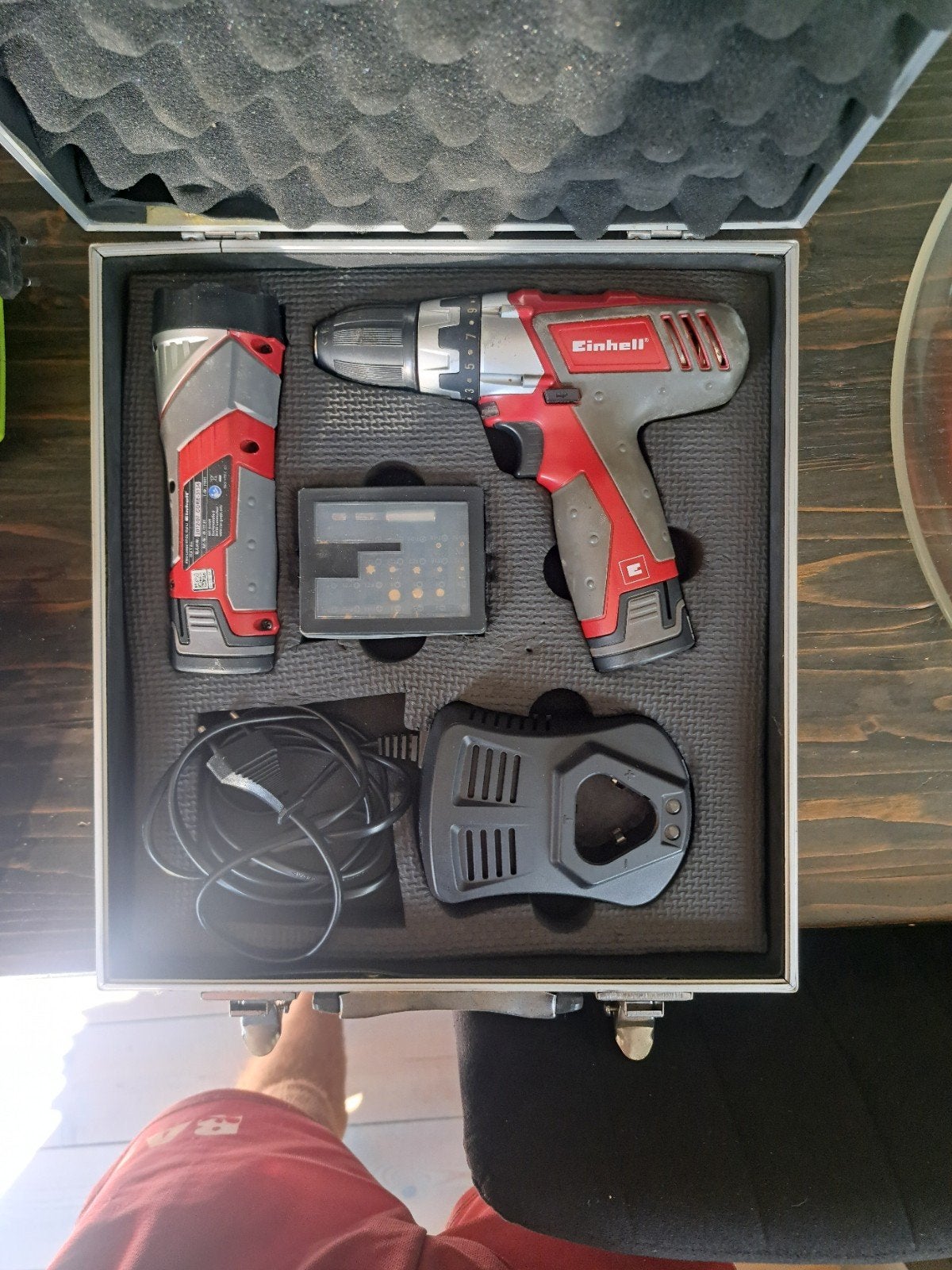 Einhell Accutol - Gebruikt maar werkt prima, Ophalen, Gebruikt, Boor- en Schroefmachine, Variabele snelheid
