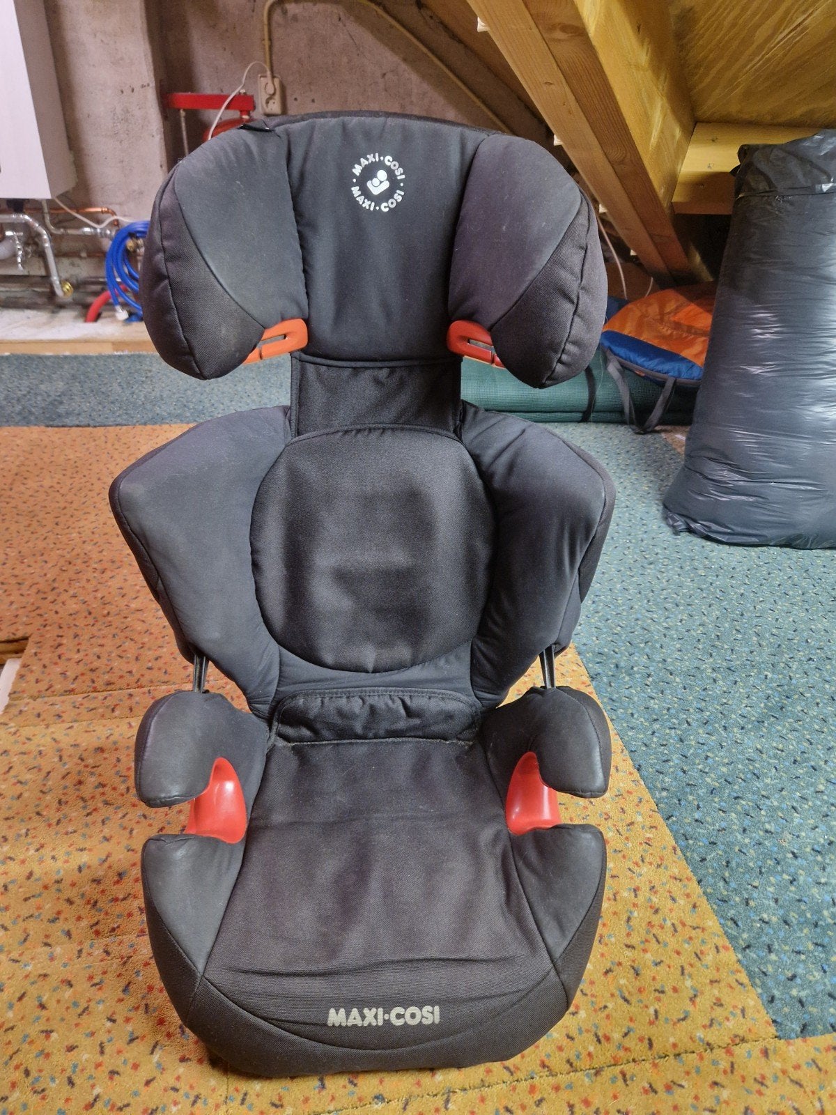 Maxi-Cosi Rodi XP Fix autostoel - Zwart, Gebruikt, 15 t/m 36 kg, Ophalen of Verzenden, Isofix