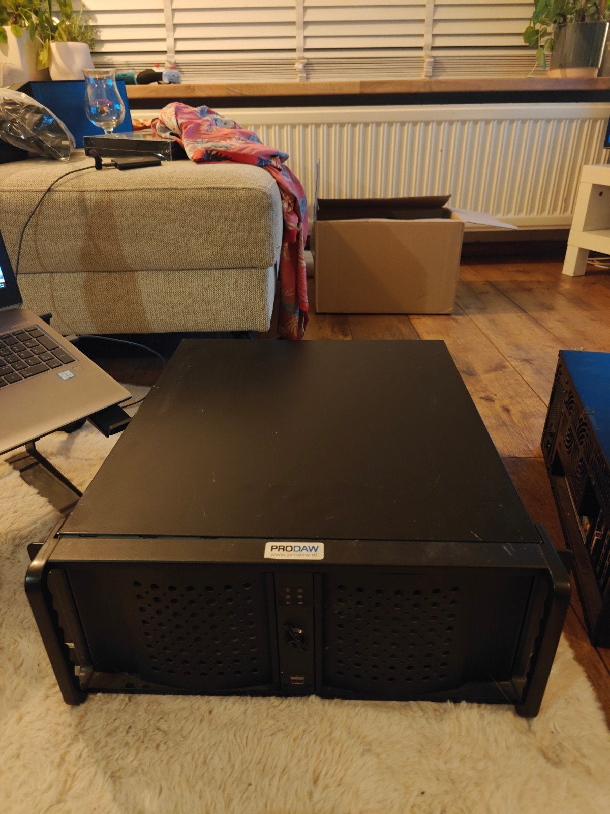 2 x PRODAW 19" Audio pc's, Computers en Software, Ophalen, Gebruikt, 2 tot 3 Ghz, Met videokaart