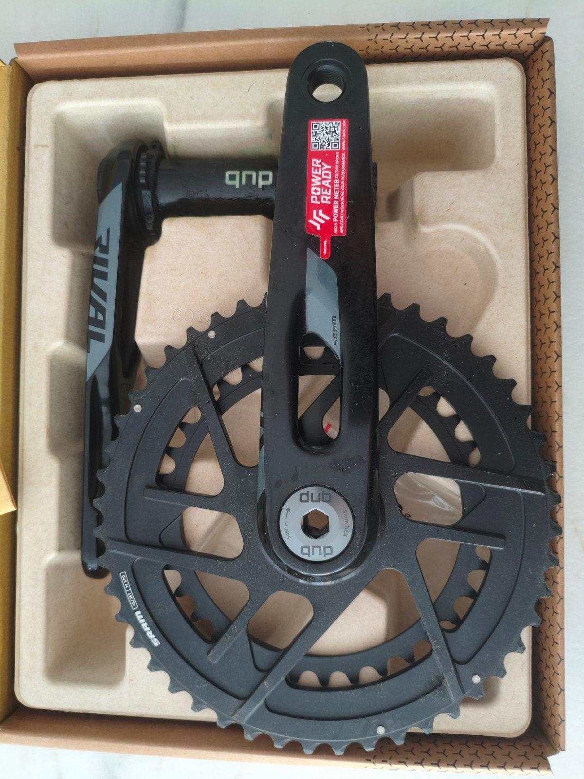 Sram Rival E1 crankset met powermeter, Fietsen en Brommers, Fietsonderdelen, Verzenden