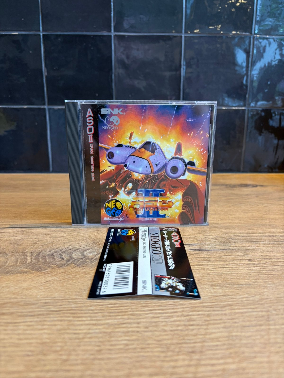 Alpha Mission II Neo Geo CD, Avontuur en Actie, 1 speler, Ophalen of Verzenden, Zo goed als nieuw