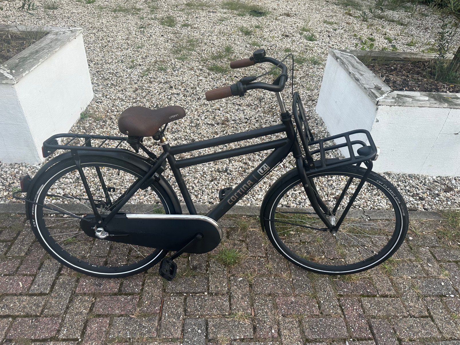Cortina U4 26inch H46 jongensfiets nette staat, Terugtraprem, Versnellingen, Zo goed als nieuw, Ophalen