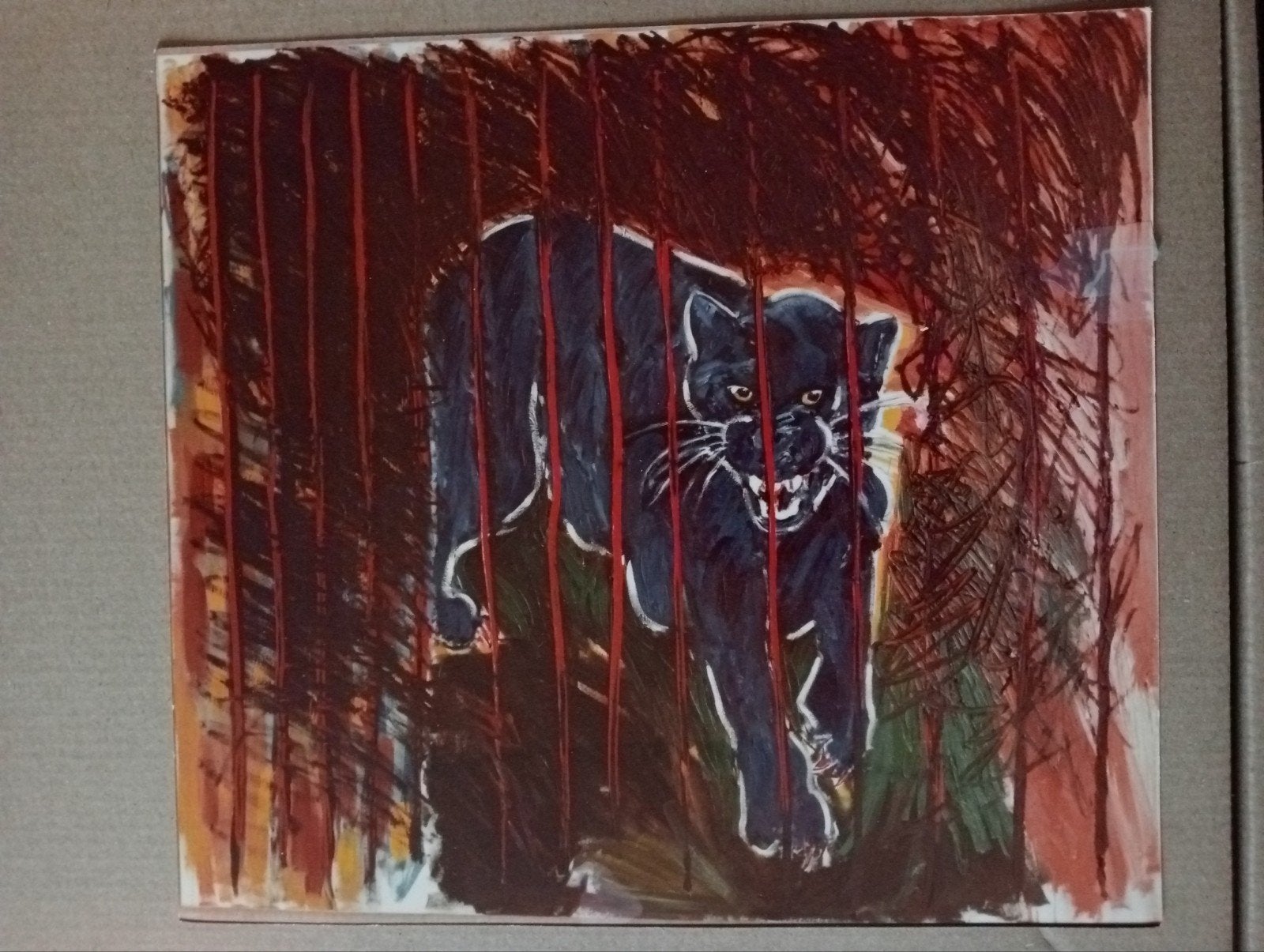 Hans Kuys 'Jungle' 1980 Persfoto 't Meyhuis Helmond, Ophalen of Verzenden