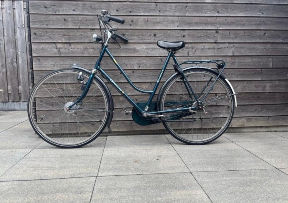 Gazelle damesfiets met versnellingen, Ophalen, Velgrem, Versnellingen, Gazelle