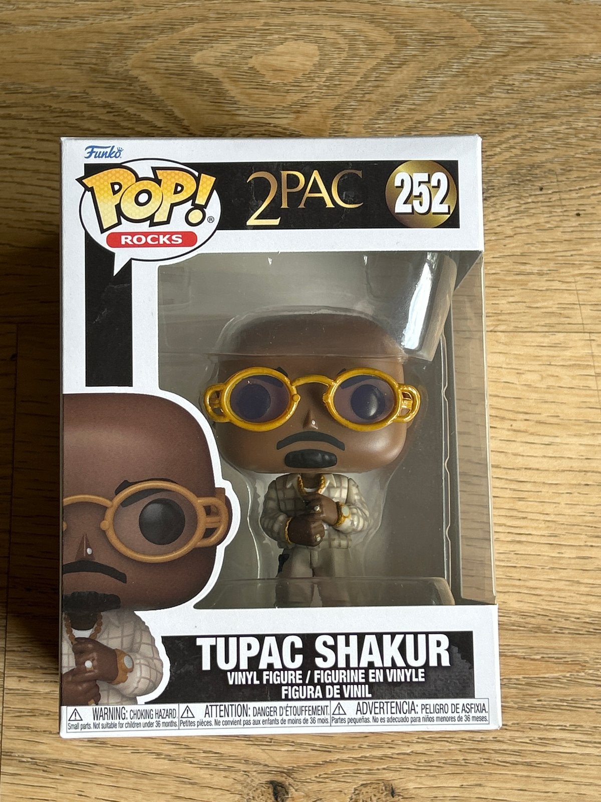 Funko Pop! Rocks 2PAC Tupac Shakur #252, Ophalen of Verzenden, Zo goed als nieuw