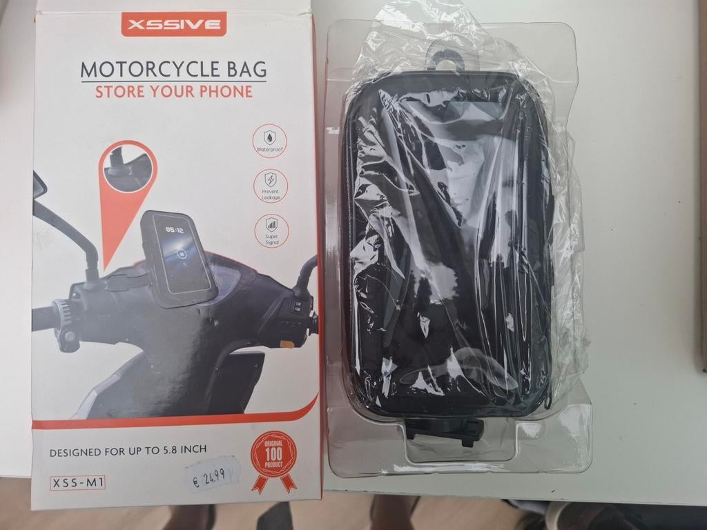 XSSIVE Motorfiets Telefoonhouder - Waterdicht, Ophalen, Nieuw