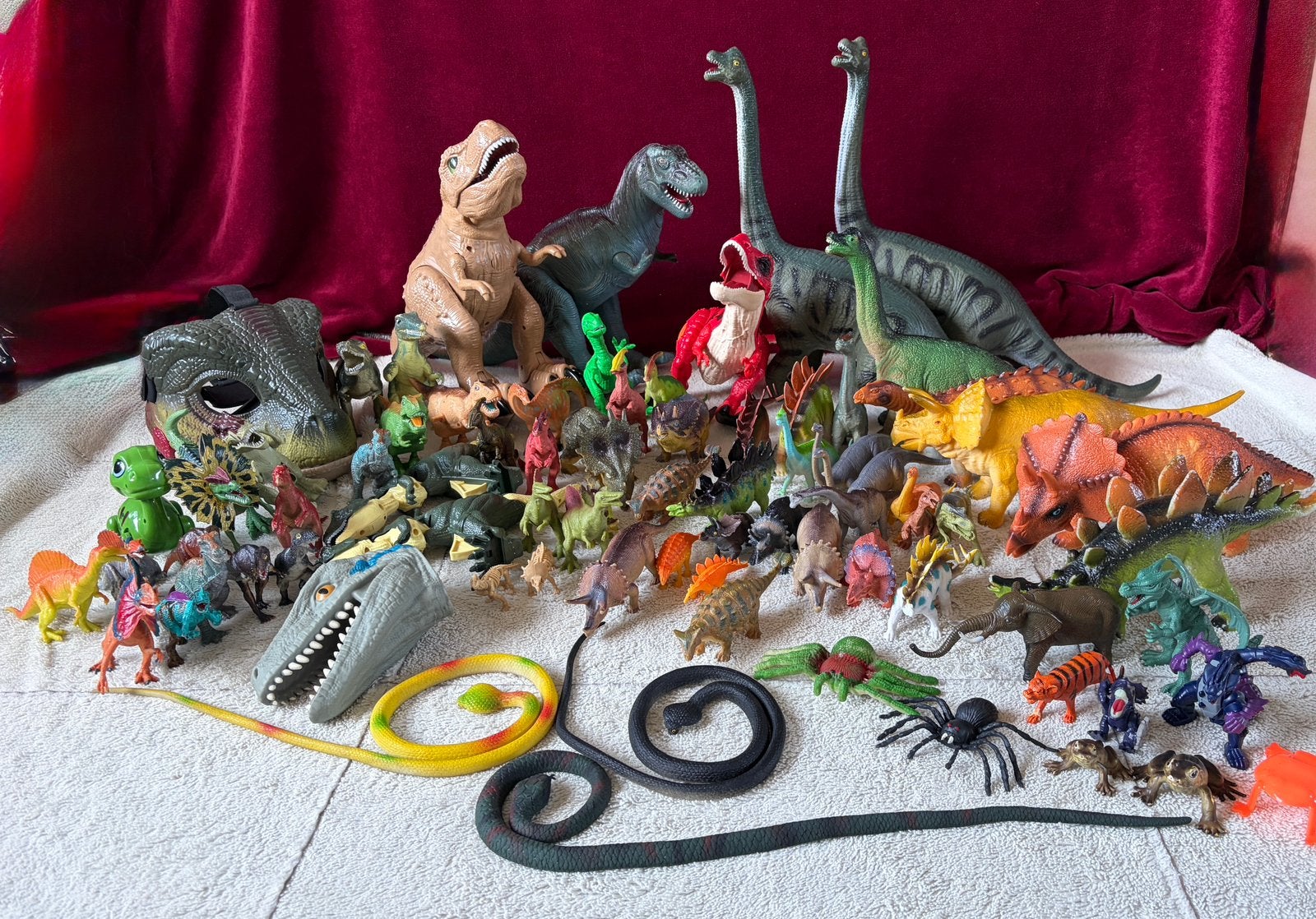 Grote verzameling dino’s (sommige met geluid en/of beweging), Ophalen, Gebruikt