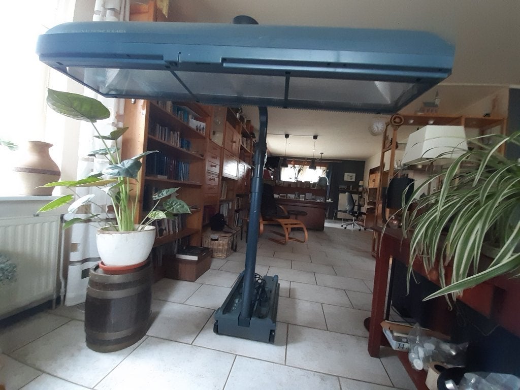 Philips hoogtezon, Witgoed en Apparatuur, Zonnebanken en Gezichtsbruiners, Ophalen, Zo goed als nieuw, Zonnebank enkelzijdig, Minder dan 10 lampen