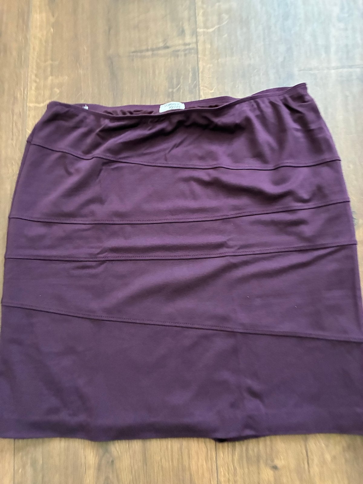 Sommermann paarse rok met lagen - Maat 48, Paars, Maat 46/48 (XL) of groter, Ophalen of Verzenden, Knielengte