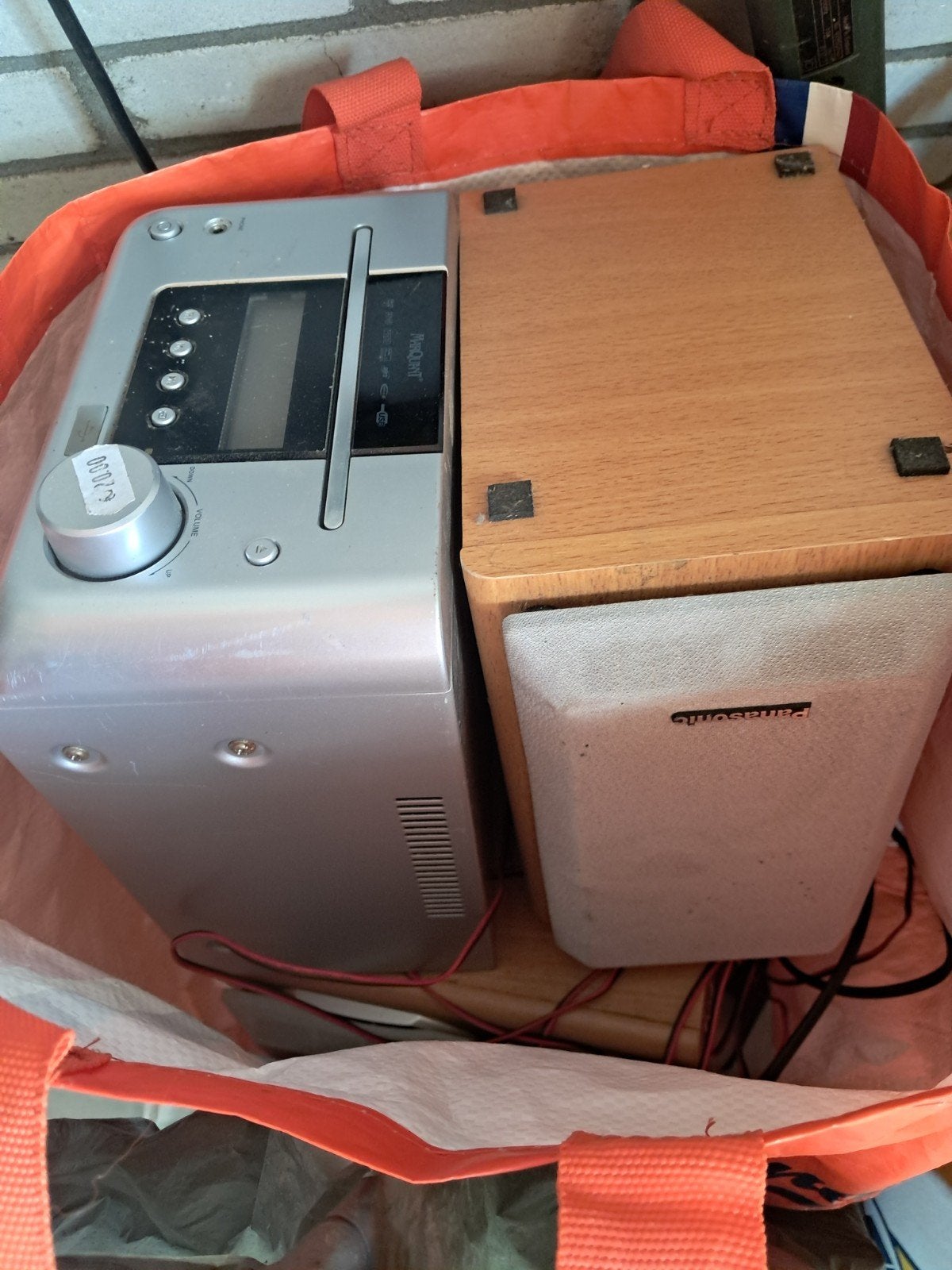 Stereo installatie Panasonic met speakers, Audio, Tv en Foto, Stereo-sets, Overige merken, Gebruikt, Tuner of Radio, Ophalen of Verzenden