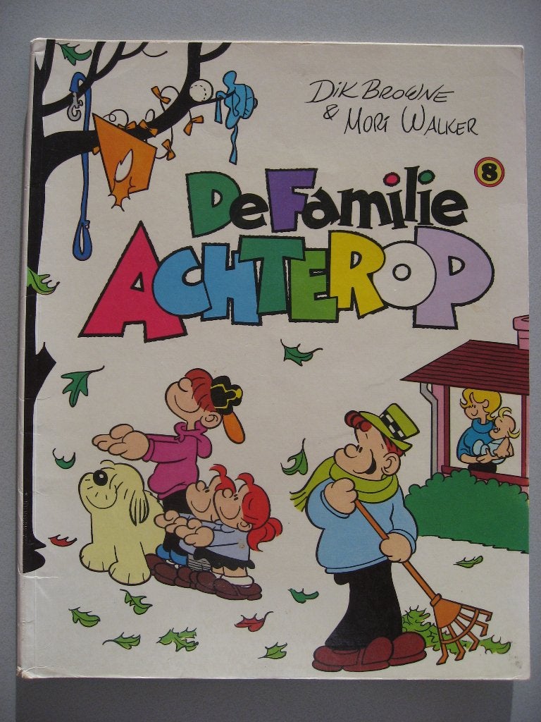 De familie Achterop. Nr 8, Boeken, Stripboeken, Eén stripboek, Ophalen of Verzenden, Gelezen