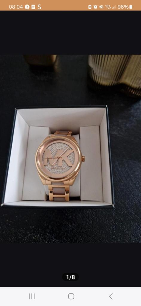 Michael kors horloges 2 stuks, Ophalen of Verzenden, Zo goed als nieuw, Staal, Overige merken
