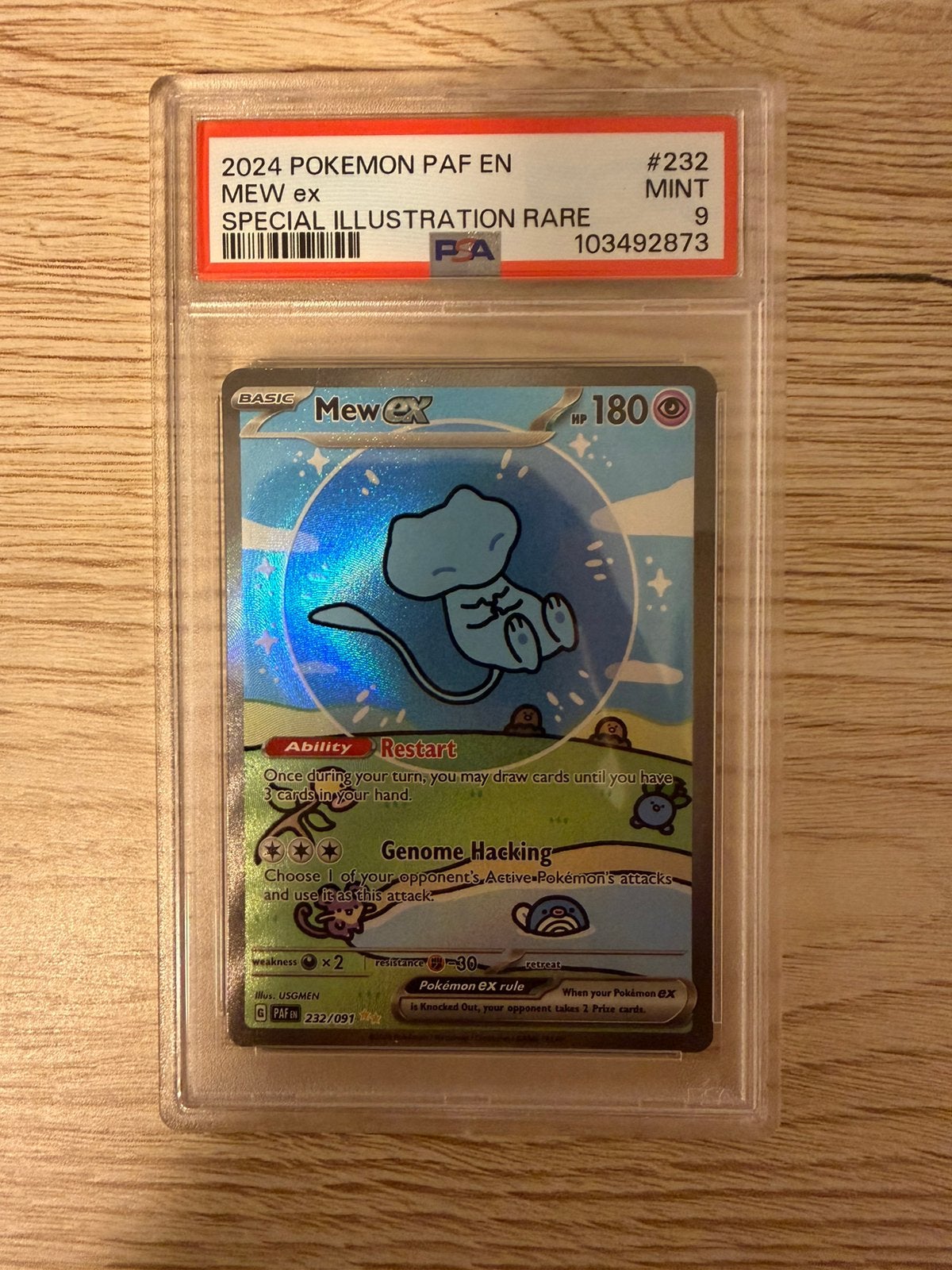Mew Ex PAF 232 PSA9, Ophalen of Verzenden, Zo goed als nieuw