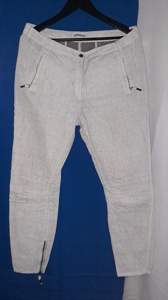 Annette Görtz broek, Kleding | Dames, Ophalen, Beige, Maat 42/44 (L), Zo goed als nieuw