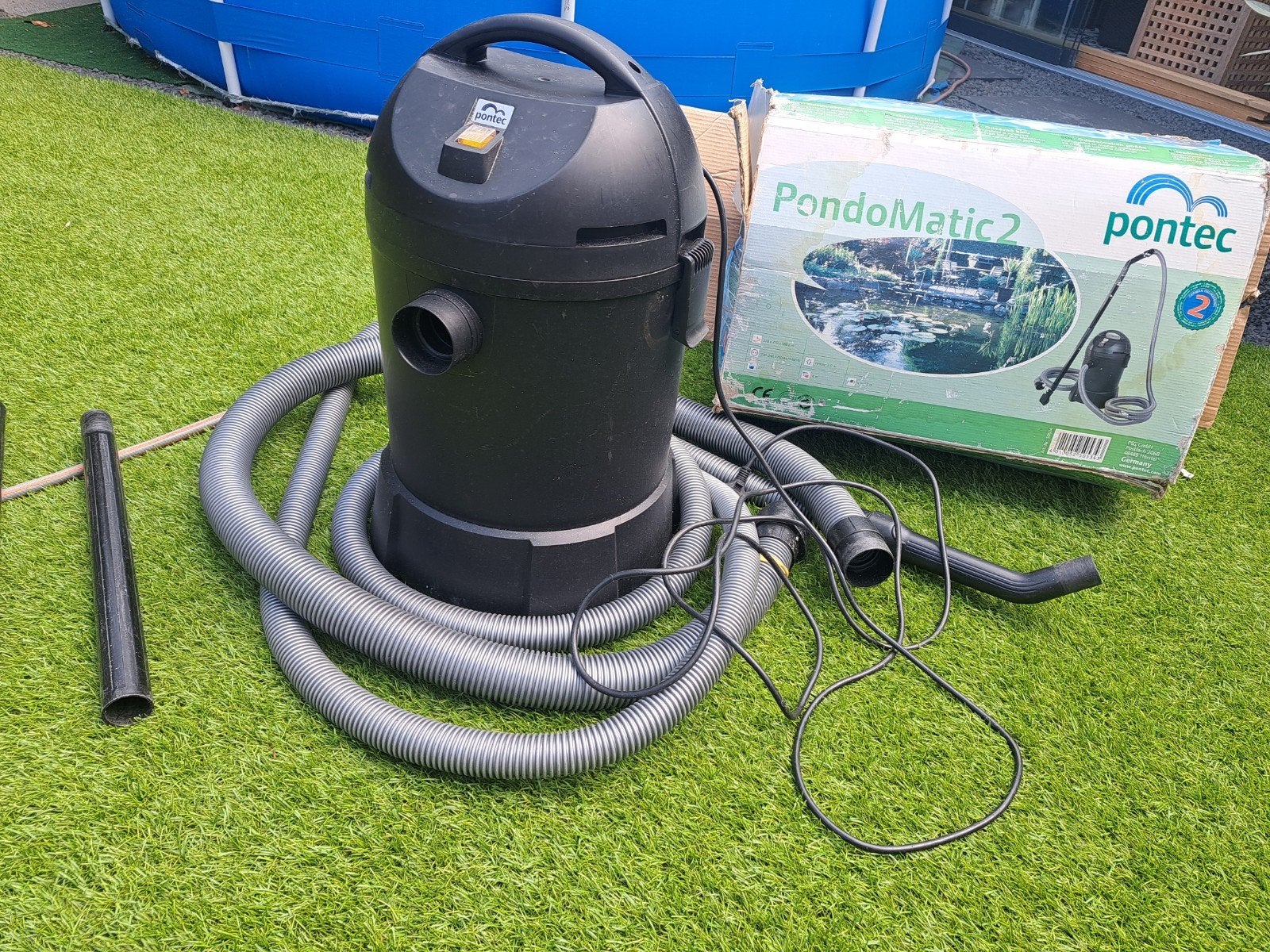 Pontec pondomatic2 vijverzuiger, vijveronderhoud, Ophalen, Gebruikt