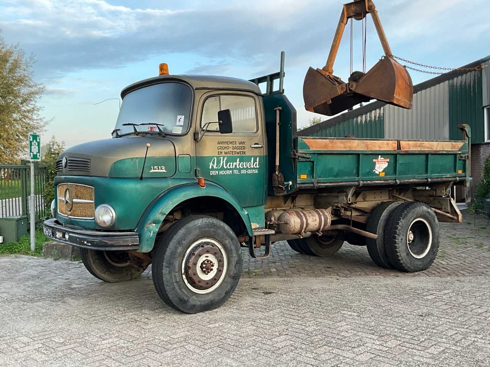 1971 Mercedes-Benz L1513 Oldtimer kipper, Overige, Overige typen