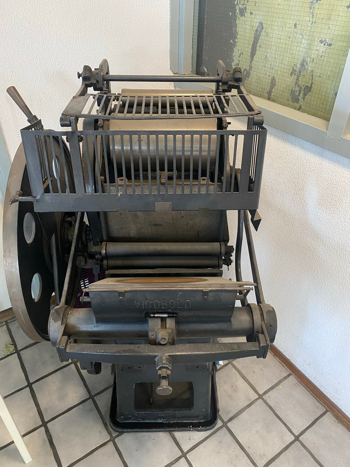 Antieke Drukpers - Vigobold, Ophalen of Verzenden