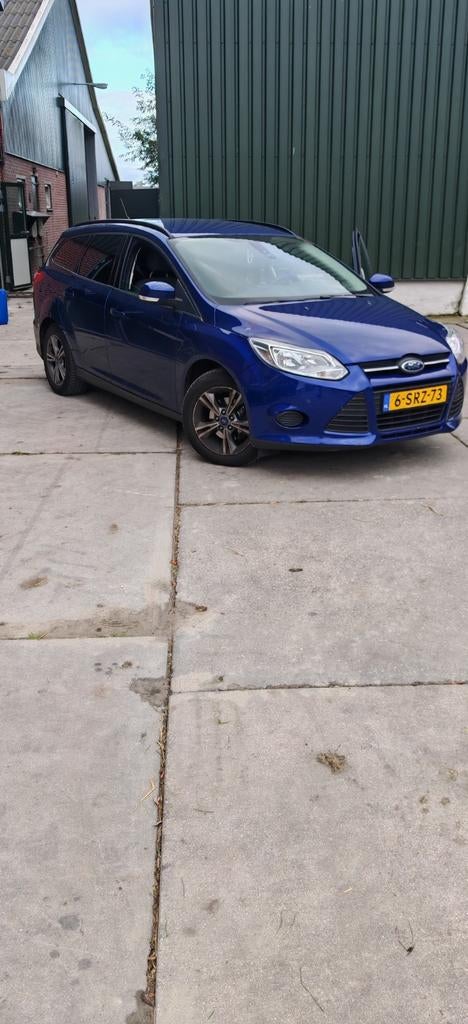 Ford Focus 1.0 Ecoboost 74KW Wagon 2013 Blauw, Auto's, Ford, Particulier, Focus, Benzine, A, Stationwagon, Handgeschakeld, Origineel Nederlands