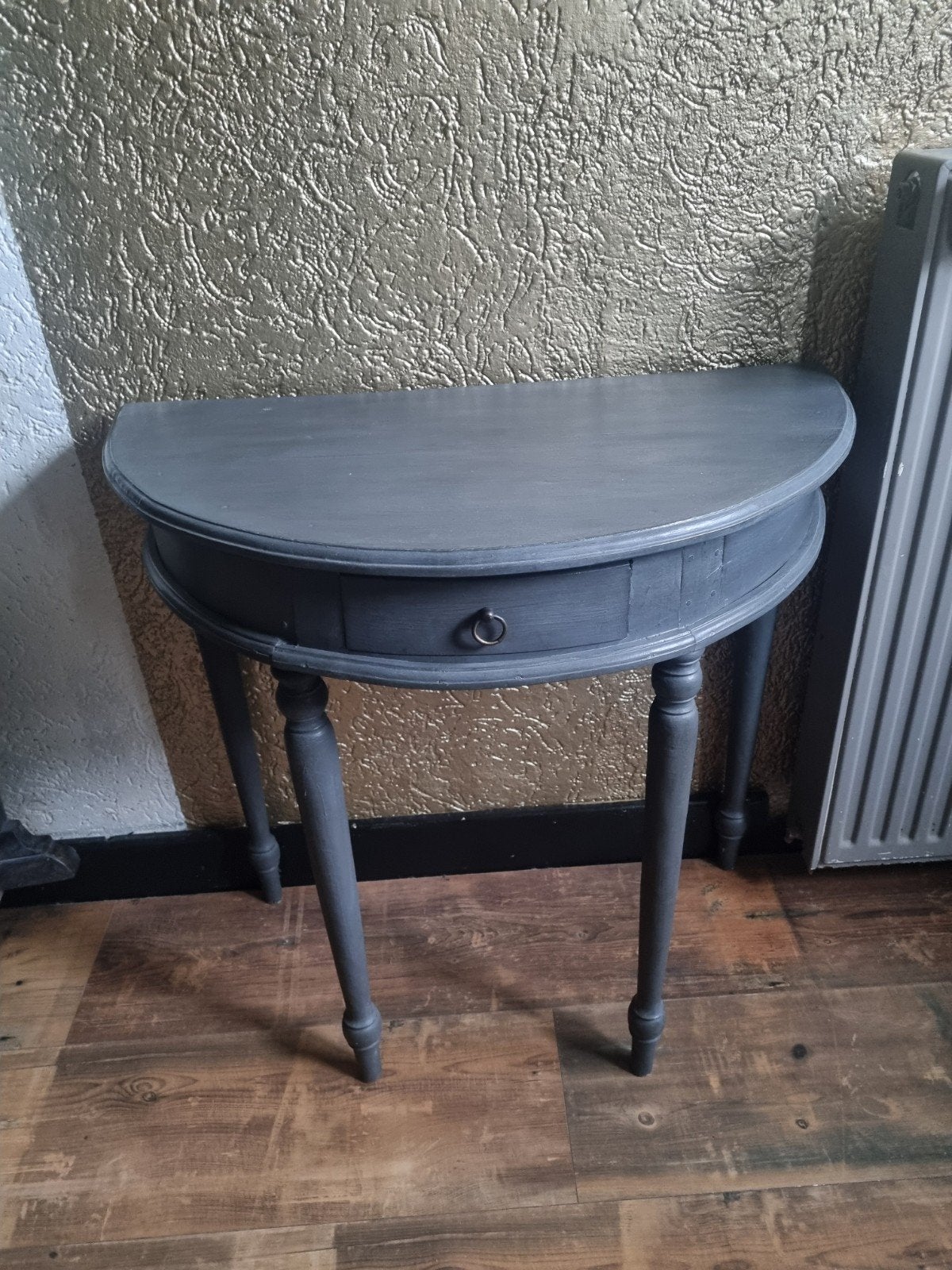 Te koop haltafeltje met lade, Ophalen, 50 tot 100 cm, Landelijk sober, 25 tot 50 cm