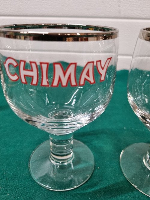 Bierglas chimay (1 verkocht), Ophalen of Verzenden, 'T Olde Gre-j, Info@toldegrej.nl, Endepoelstraat 20f Didam