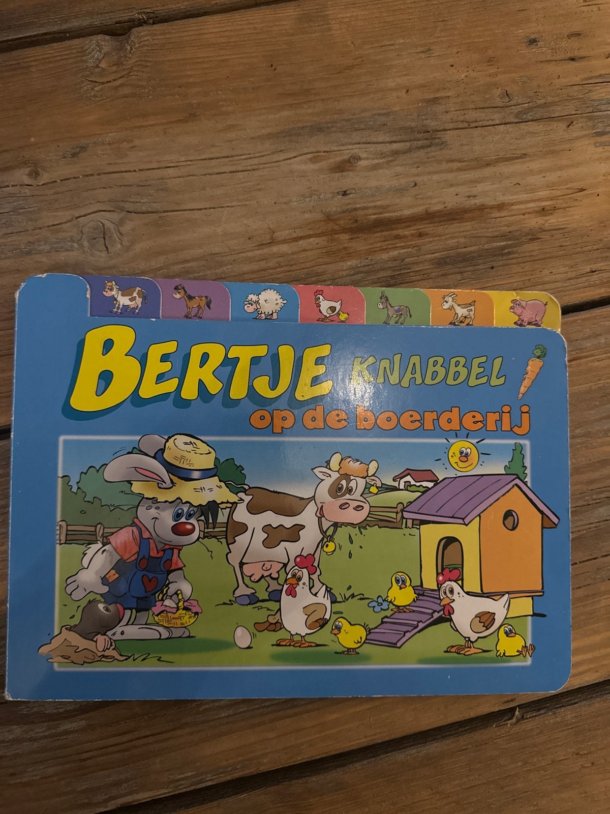 Bertje Knabbel op de boerderij - Kinderboek, Boeken, Fictie algemeen, Jongen of Meisje, Ophalen of Verzenden, Zo goed als nieuw