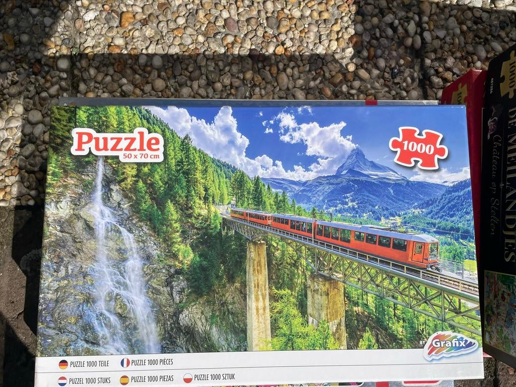 Verschillende puzzels compleet, Ophalen, 500 t/m 1500 stukjes, Zo goed als nieuw