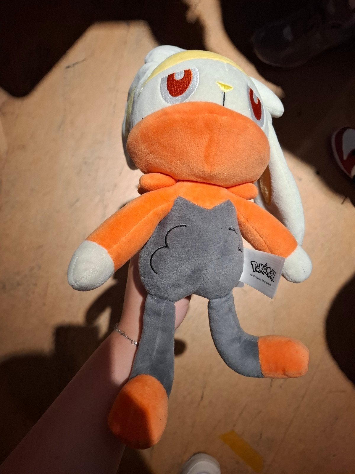 Pokémon Scorbunny Knuffel - Zo goed als nieuw, ., Ophalen of Verzenden, Zo goed als nieuw, .