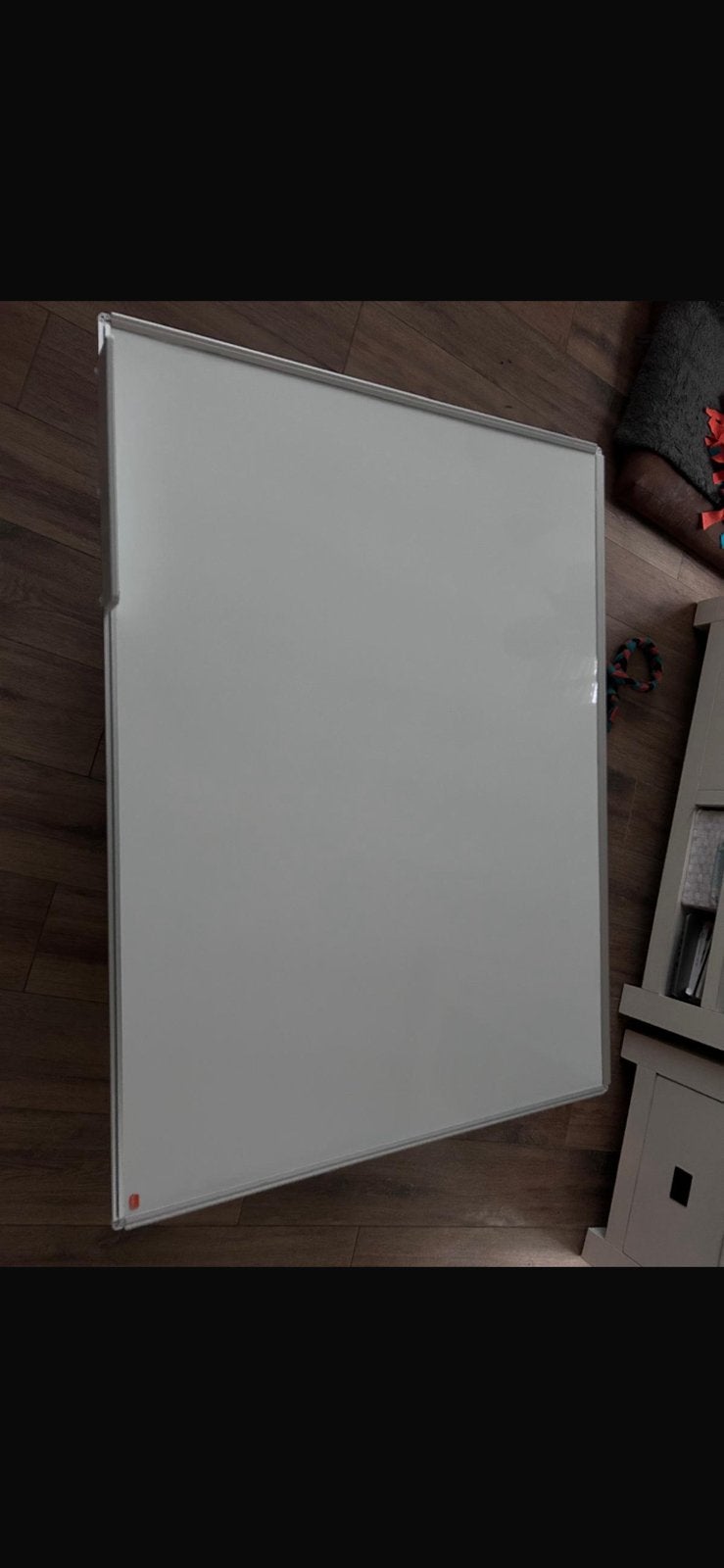 Whiteboard hoogte 90 cm breedte 120 cm niet beschadigt, Diversen, Ophalen of Verzenden, Nieuw, Whiteboard