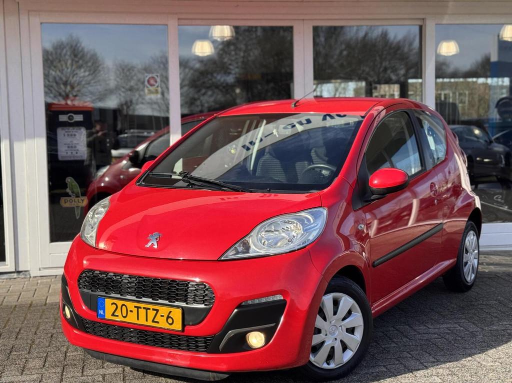 Peugeot 107 1.0 Active AUTOMAAT!, AIRCO, CPV,Elek pakket,, Auto's, Peugeot, Euro 5, Stof, Gebruikt, Zwart