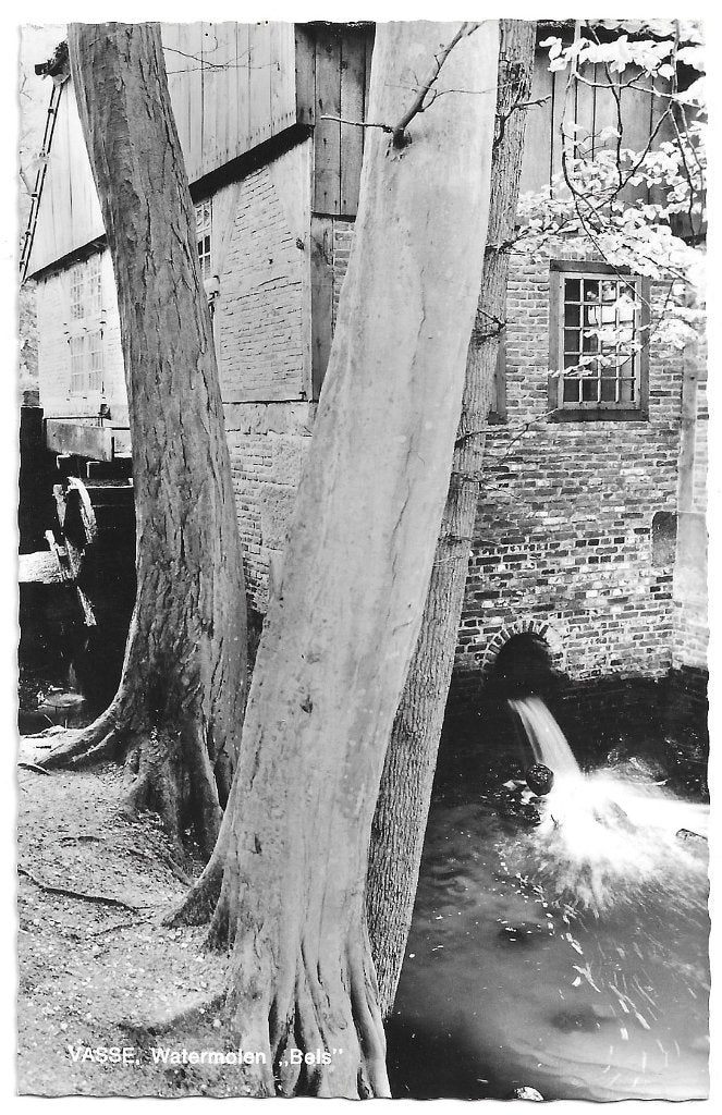 AK Vasse - Watermolen "Bels", Verzenden, 1960 tot 1980, Ongelopen, Noord-Brabant