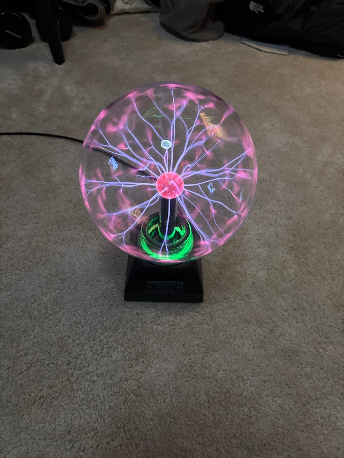Plasma Bol - Decoratieve Lamp met Magische Lichteffecten, Ophalen, Gebruikt, Meerkleurig, Overige stijlen