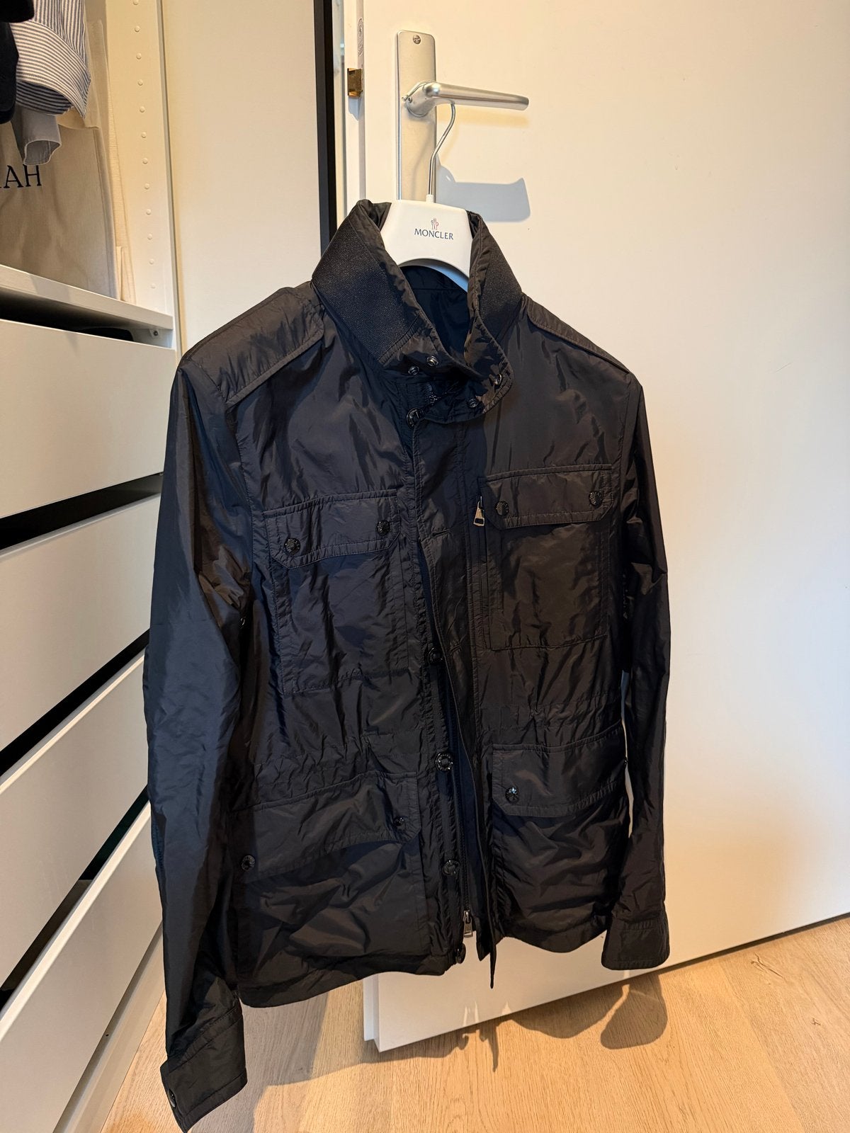 Moncler Jas | Origineel met bon en garantie, Ophalen of Verzenden, Zo goed als nieuw, Maat 48/50 (M), Zwart