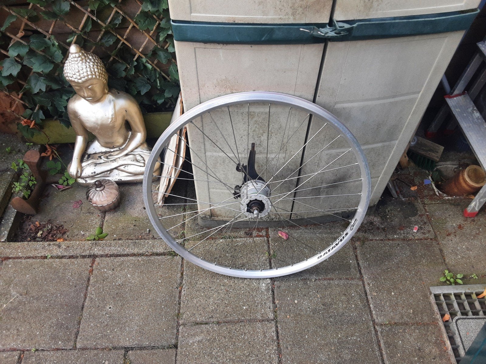 4x 28 inch shimano voorwielen, naafdynamo, rollerbrake rem, Fietsen en Brommers, Fietsonderdelen, Ophalen of Verzenden, Gebruikt