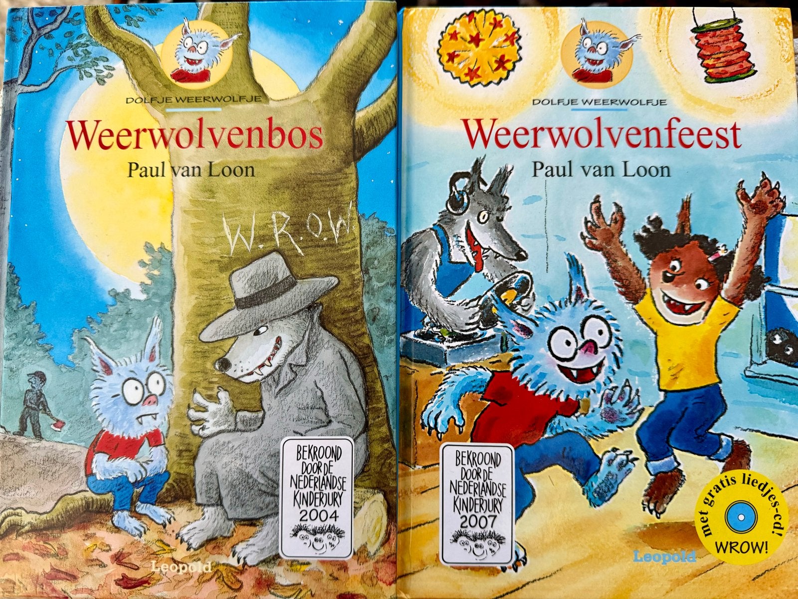 Dolfje Weerwolfje: Weerwolvenbos & Weerwolvenfeest (2 boeken, Ophalen of Verzenden, Zo goed als nieuw, Fictie algemeen