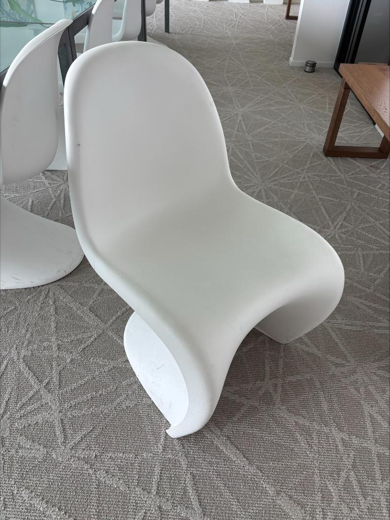 Vitra Panton chair stoel. Design., Ophalen, Kunststof, Gebruikt, Wit