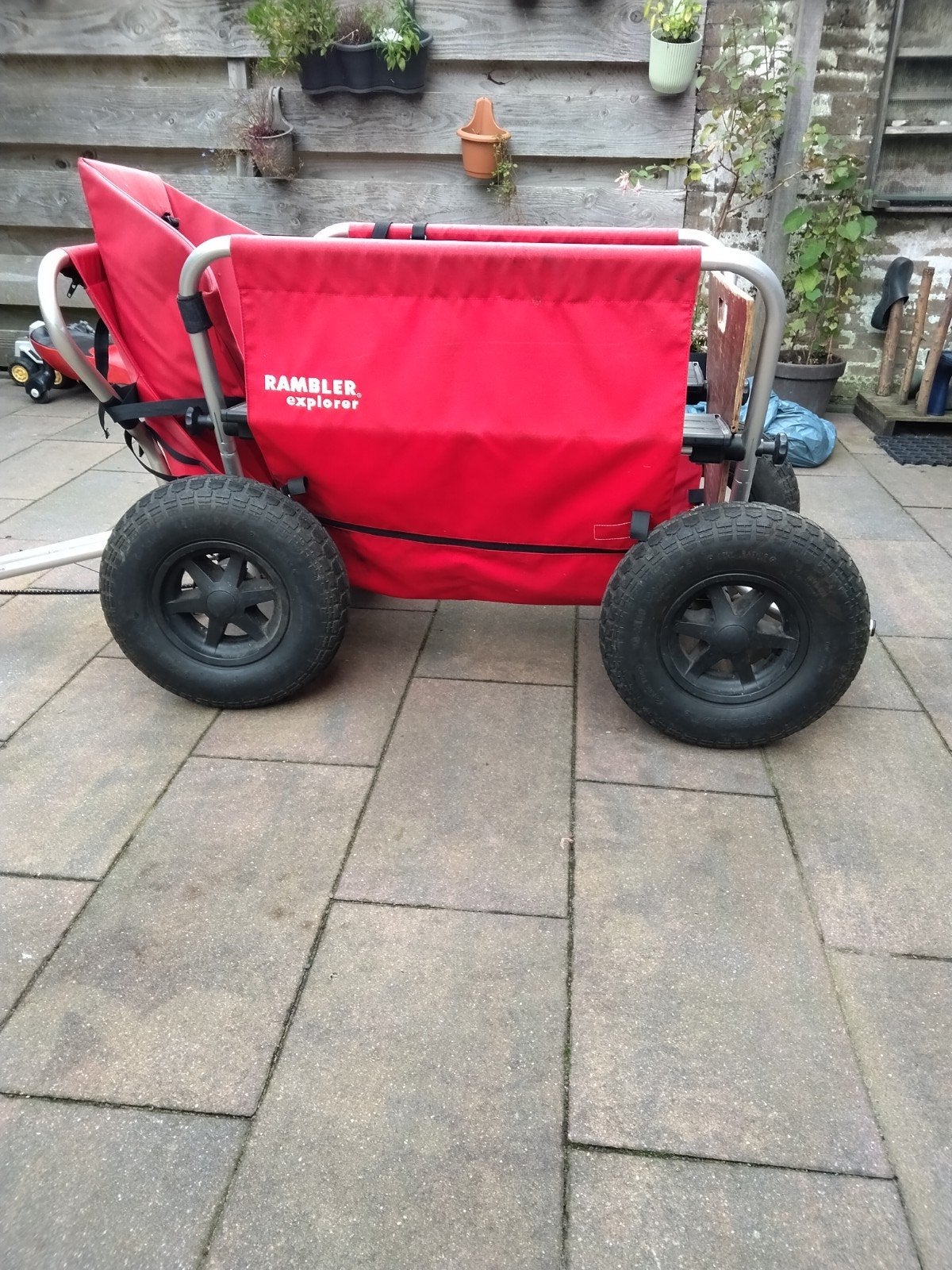 Bolderkar Rambler Explorer, Ophalen, Gebruikt