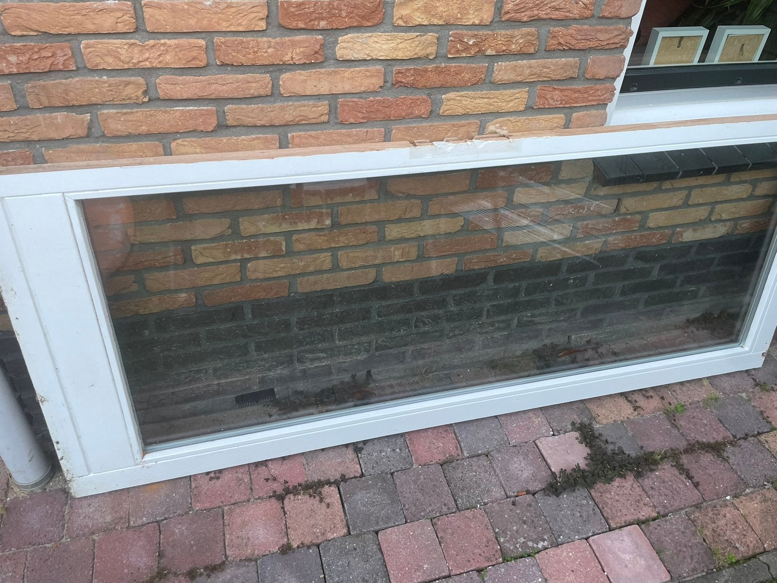 Windscherm - gratis ophalen, Deurkozijn, Zo goed als nieuw, Hout, Ophalen