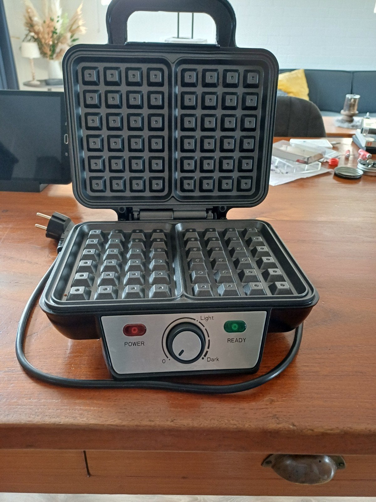 Foto 2 van Tristar wafelijzer - Perfect voor heerlijke wafels!