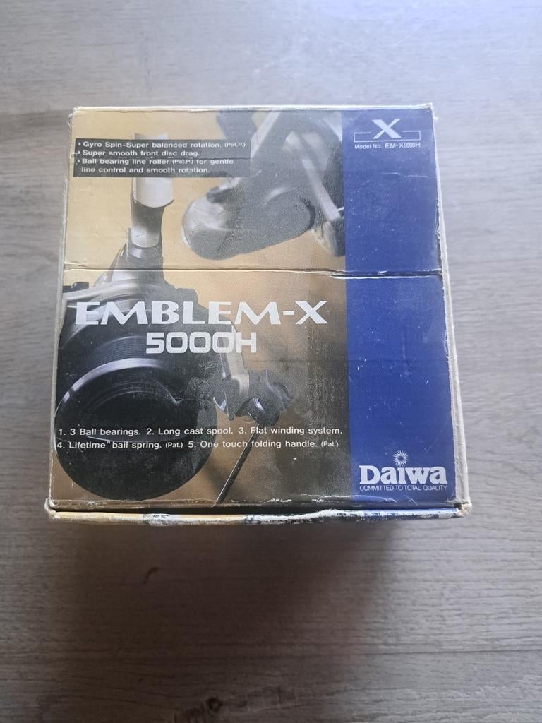 Daiwa Emblem-X 5000H (z g.a.n.), Ophalen of Verzenden, Zo goed als nieuw, Overige typen